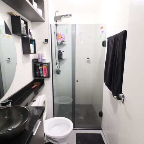 Apartamento à venda com 35m², 1 quarto e 1 vagaBanheiro