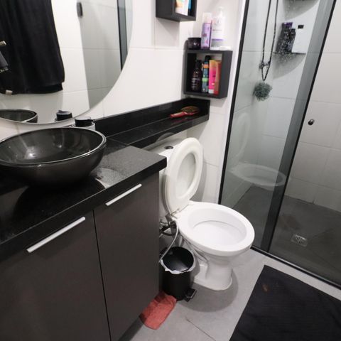 Apartamento à venda com 35m², 1 quarto e 1 vagaBanheiro
