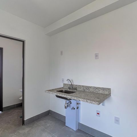 Apartamento à venda com 40m², 2 quartos e sem vaga Apartamento à venda com 40m², 2 quartos e sem vagaCozinha e área de serviço