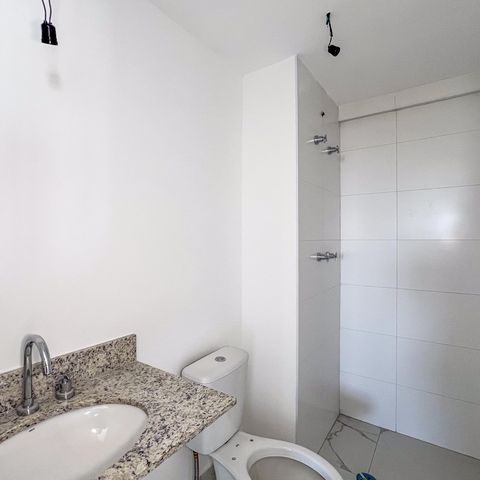 Apartamento à venda com 40m², 2 quartos e sem vaga Apartamento à venda com 40m², 2 quartos e sem vagaBanheiro