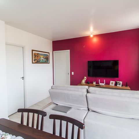 Apartamento à venda com 52m², 1 quarto e 1 vaga Apartamento à venda com 52m², 1 quarto e 1 vagaSala