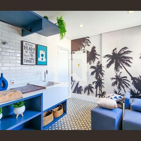 Apartamento à venda com 52m², 1 quarto e 1 vaga Apartamento à venda com 52m², 1 quarto e 1 vagaÁrea comum - Lavanderia