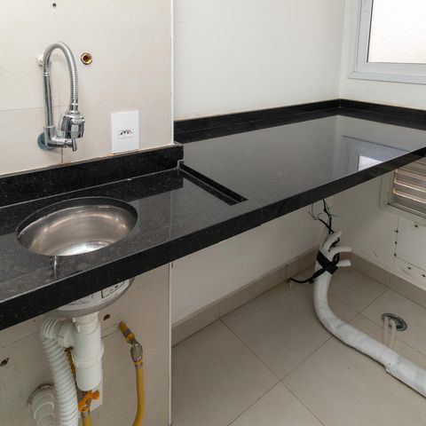 Apartamento à venda com 51m², 1 quarto e 1 vaga Apartamento à venda com 51m², 1 quarto e 1 vagaÁrea de Serviço
