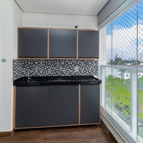 Apartamento à venda com 51m², 1 quarto e 1 vaga Apartamento à venda com 51m², 1 quarto e 1 vagaVaranda da Sala