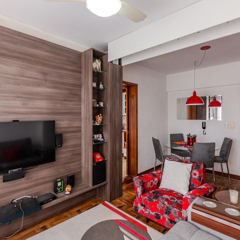 Apartamento à venda com 75m², 1 quarto e 1 vagaSala