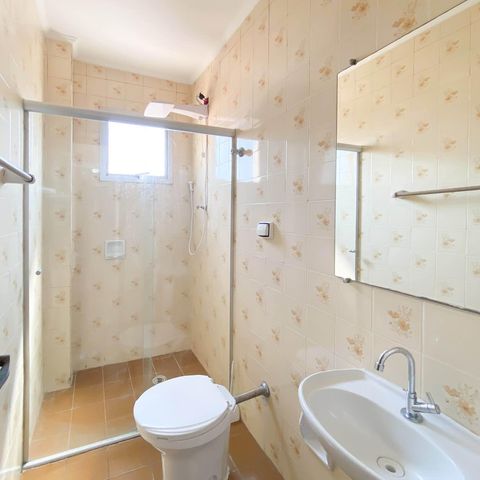 Apartamento à venda com 45m², 1 quarto e 1 vaga Apartamento à venda com 45m², 1 quarto e 1 vagaBanheiro Social