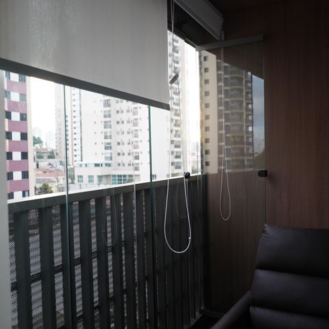 Studio à venda com 25m², 1 quarto e sem vagaSacada do Studio