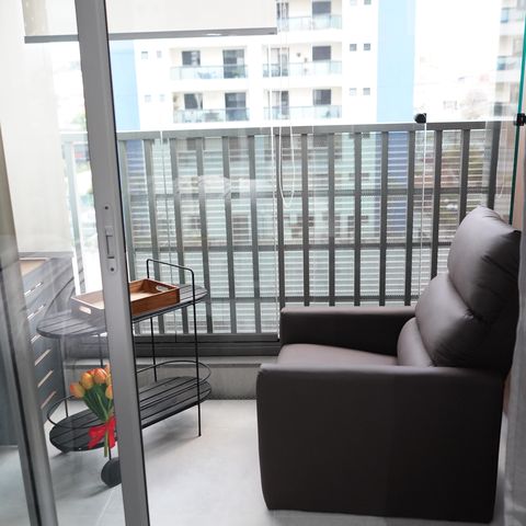 Studio à venda com 25m², 1 quarto e sem vagaSacada do Studio