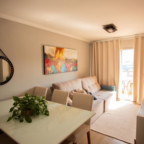 Apartamento à venda com 72m², 3 quartos e 1 vaga Apartamento à venda com 72m², 3 quartos e 1 vagaSala