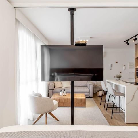Studio para alugar com 47m², 1 quarto e 1 vaga Studio para alugar com 47m², 1 quarto e 1 vagaQuarto