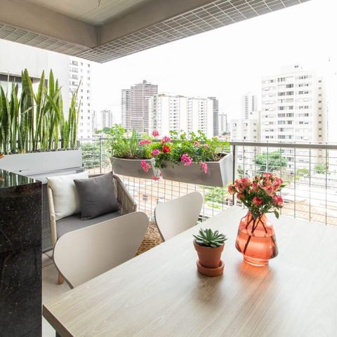 Studio para alugar com 47m², 1 quarto e 1 vaga Studio para alugar com 47m², 1 quarto e 1 vagaVaranda da Sala