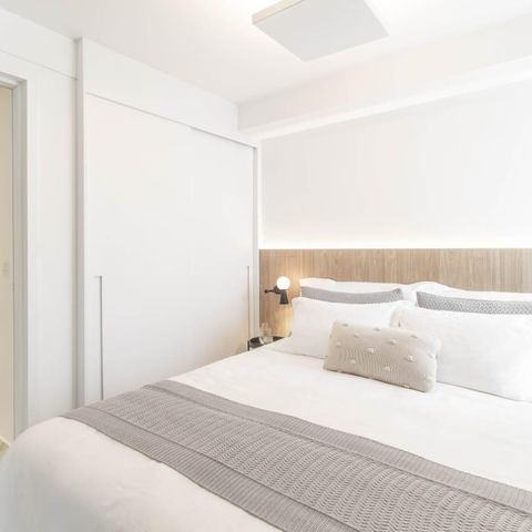 Studio para alugar com 47m², 1 quarto e 1 vaga Studio para alugar com 47m², 1 quarto e 1 vagaQuarto