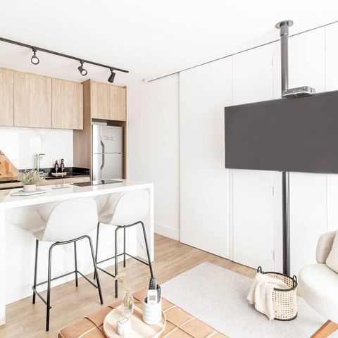 Studio para alugar com 47m², 1 quarto e 1 vaga Studio para alugar com 47m², 1 quarto e 1 vagaCozinha