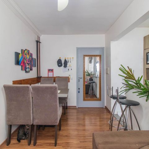 Apartamento à venda com 47m², 2 quartos e 1 vagaSala