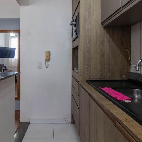 Apartamento à venda com 47m², 2 quartos e 1 vagaCozinha