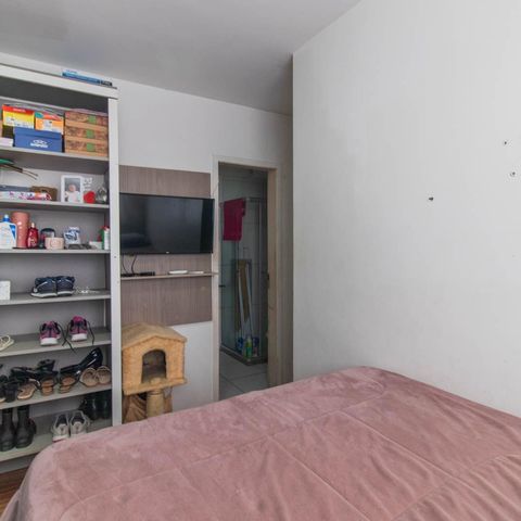 Apartamento à venda com 47m², 2 quartos e 1 vagaQuarto 1