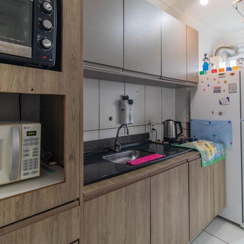 Apartamento à venda com 47m², 2 quartos e 1 vagaCozinha