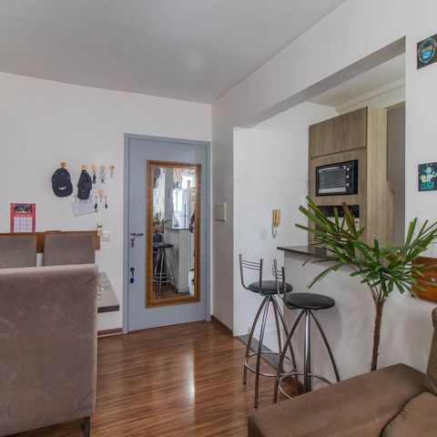 Apartamento à venda com 47m², 2 quartos e 1 vagaSala