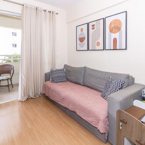 Apartamento à venda com 70m², 3 quartos e 1 vaga Apartamento à venda com 70m², 3 quartos e 1 vagaSala