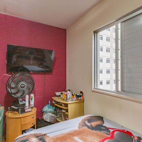 Apartamento à venda com 65m², 3 quartos e 1 vagaQuarto 3