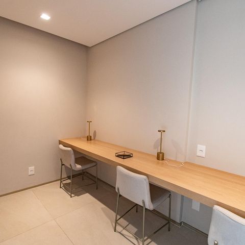 Studio à venda com 32m², 1 quarto e sem vaga Studio à venda com 32m², 1 quarto e sem vagaCoworking
