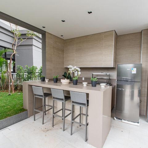 Studio à venda com 32m², 1 quarto e sem vaga Studio à venda com 32m², 1 quarto e sem vagaChurrasqueira