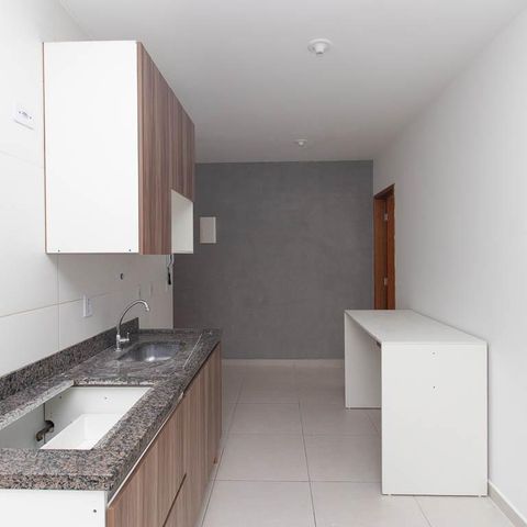 Apartamento à venda com 58m², 2 quartos e sem vaga Apartamento à venda com 58m², 2 quartos e sem vagaCozinha e Área de Serviço
