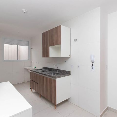 Apartamento à venda com 58m², 2 quartos e sem vaga Apartamento à venda com 58m², 2 quartos e sem vagaCozinha e Área de Serviço