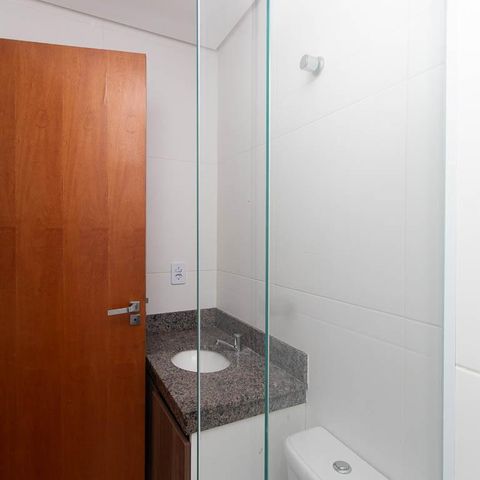Apartamento à venda com 58m², 2 quartos e sem vaga Apartamento à venda com 58m², 2 quartos e sem vagaBanheiro