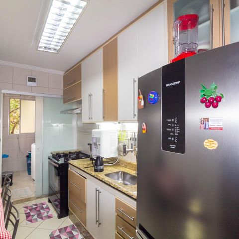 Apartamento à venda com 61m², 3 quartos e sem vagaCozinha