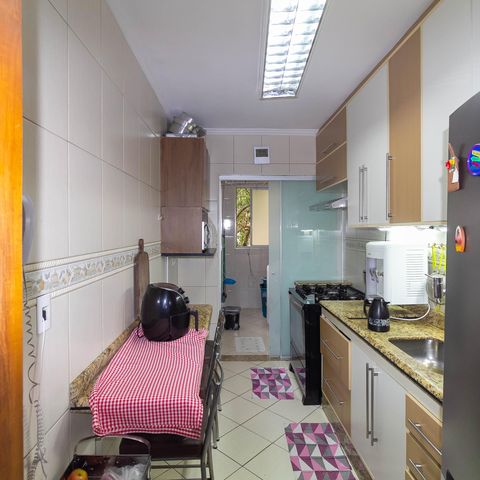 Apartamento à venda com 61m², 3 quartos e sem vagaCozinha
