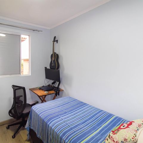 Apartamento à venda com 61m², 3 quartos e sem vagaQuarto 1