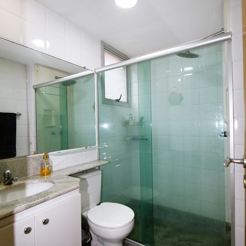 Apartamento à venda com 82m², 3 quartos e 2 vagasBanheiro do Quarto 3