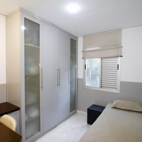 Apartamento à venda com 82m², 3 quartos e 2 vagasQuarto 1