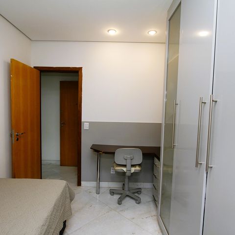 Apartamento à venda com 82m², 3 quartos e 2 vagasQuarto 1