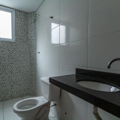 Apartamento à venda com 80m², 3 quartos e 1 vaga Apartamento à venda com 80m², 3 quartos e 1 vagaBanheiro Social