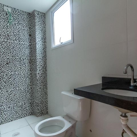 Apartamento à venda com 80m², 3 quartos e 1 vaga Apartamento à venda com 80m², 3 quartos e 1 vagaBanheiro da Suíte