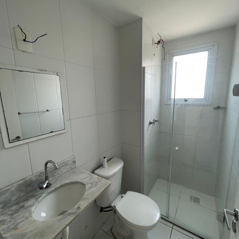 Apartamento à venda com 53m², 2 quartos e 1 vaga Apartamento à venda com 53m², 2 quartos e 1 vagaBanheiro