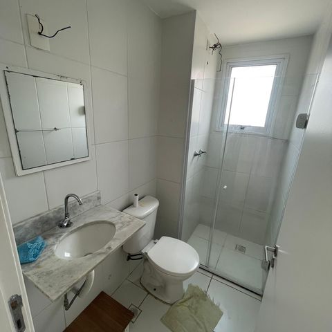 Apartamento à venda com 53m², 2 quartos e 1 vaga Apartamento à venda com 53m², 2 quartos e 1 vagaBanheiro