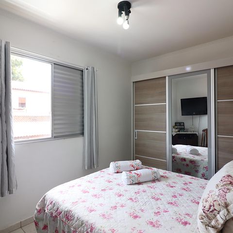 Casa de condomínio à venda com 90m², 2 quartos e 2 vagasQuarto 1