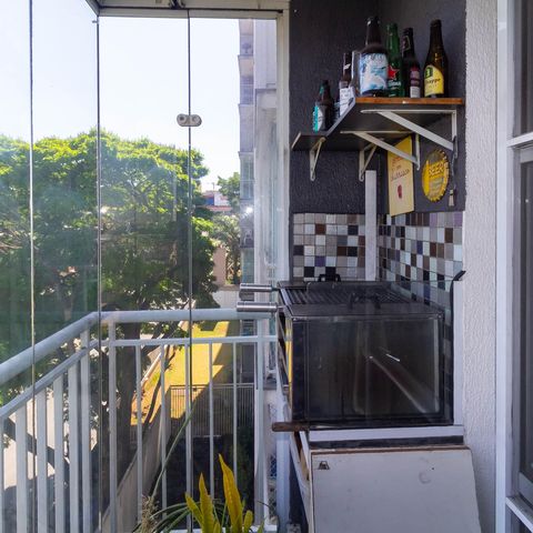 Apartamento à venda com 60m², 3 quartos e 1 vagaSacada da Sala