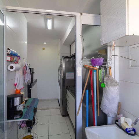 Apartamento à venda com 60m², 3 quartos e 1 vagaÁrea de Serviço