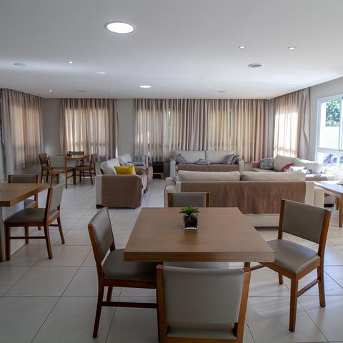 Apartamento à venda com 60m², 3 quartos e 1 vagaÁrea comum - Salão de festas