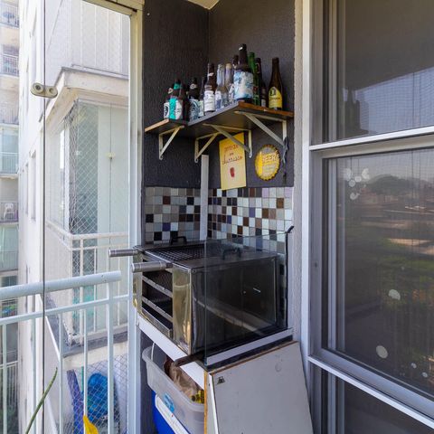 Apartamento à venda com 60m², 3 quartos e 1 vagaSacada da Sala