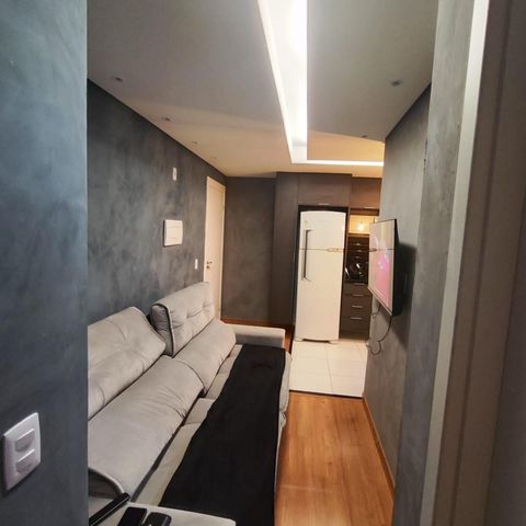 Apartamento à venda com 40m², 2 quartos e 1 vaga
