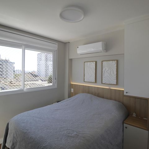 Apartamento à venda com 57m², 1 quarto e 1 vagaSuíte