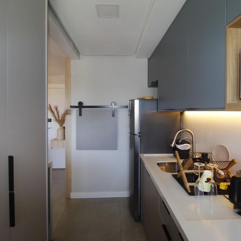 Apartamento à venda com 57m², 1 quarto e 1 vagaCozinha e Área de Serviço