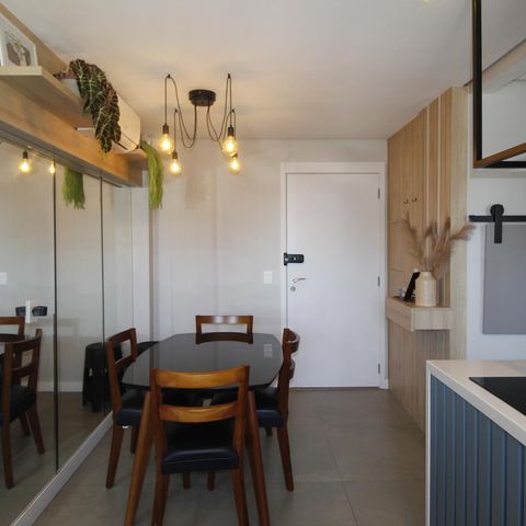 Apartamento à venda com 57m², 1 quarto e 1 vagaSala