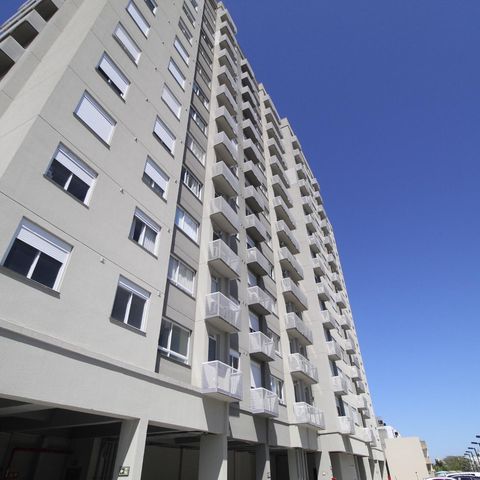Apartamento à venda com 57m², 1 quarto e 1 vagaFachada do bloco