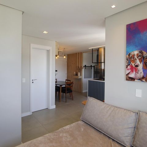 Apartamento à venda com 57m², 1 quarto e 1 vagaSala